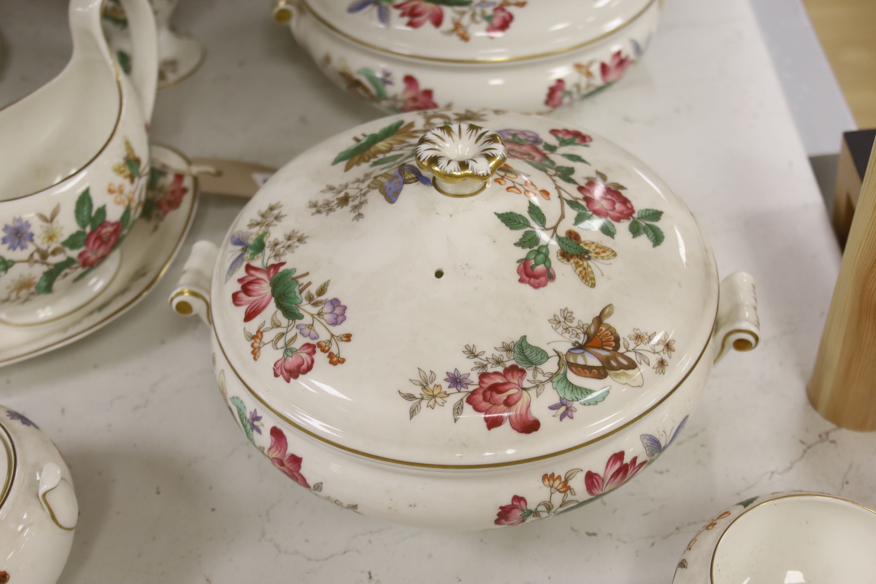 A Wedgwood 'Charnwood' pattern part dinner service, (approximately 70 pieces)